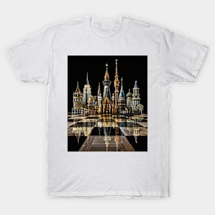 Metropolitan Checkmate: Chess City Skyline gift T-Shirt